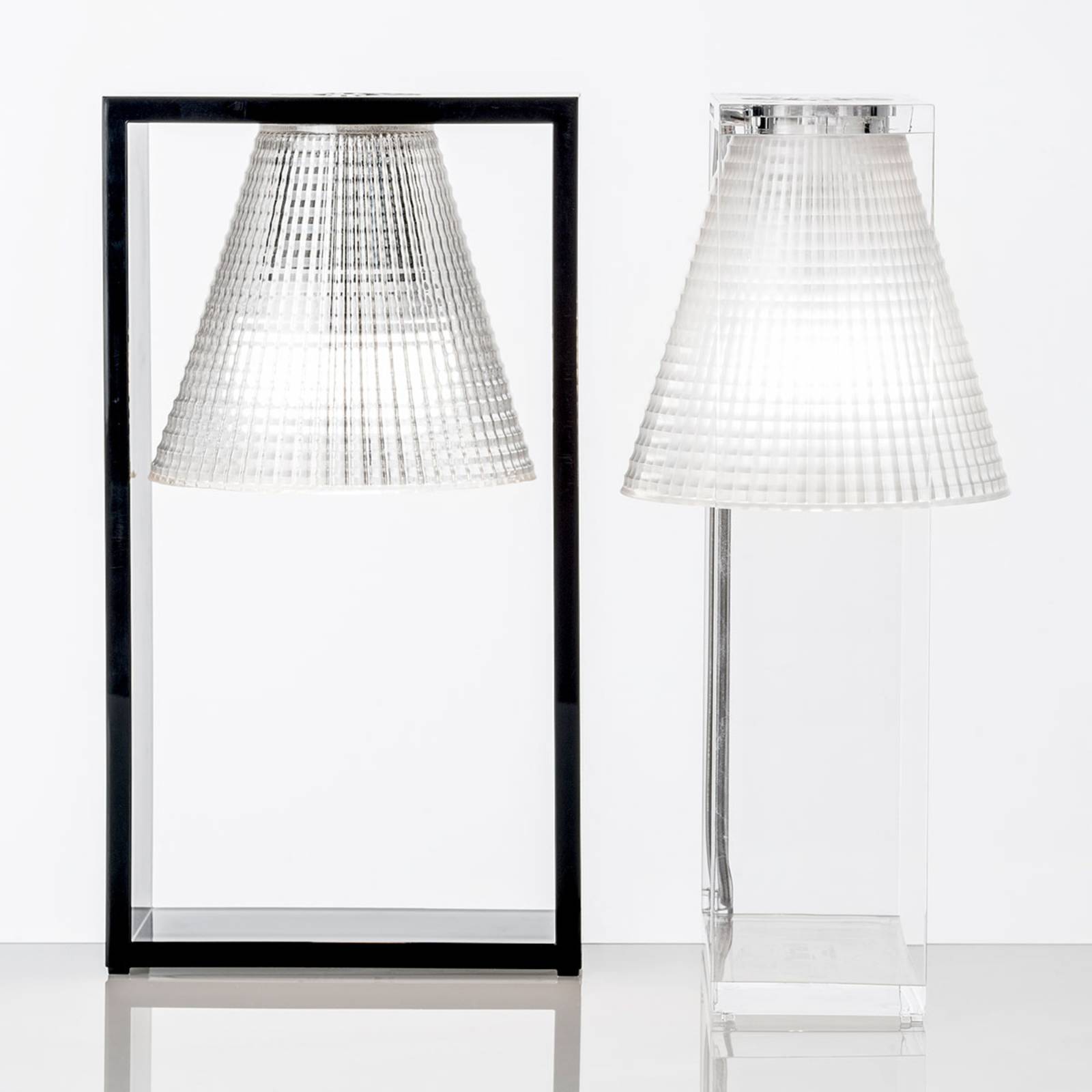 Kartell Light Air LED-Tischlampe, schwarz-transp. Kartell Light Air LED-Tischlampe, schwarz-transp. von Kartell