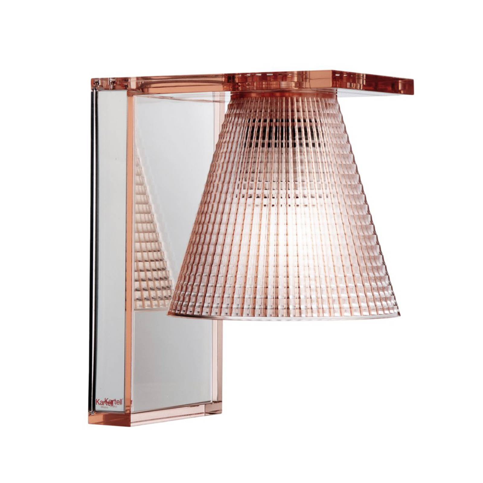 Kartell Light-Air LED-Wandleuchte, rosa von Kartell