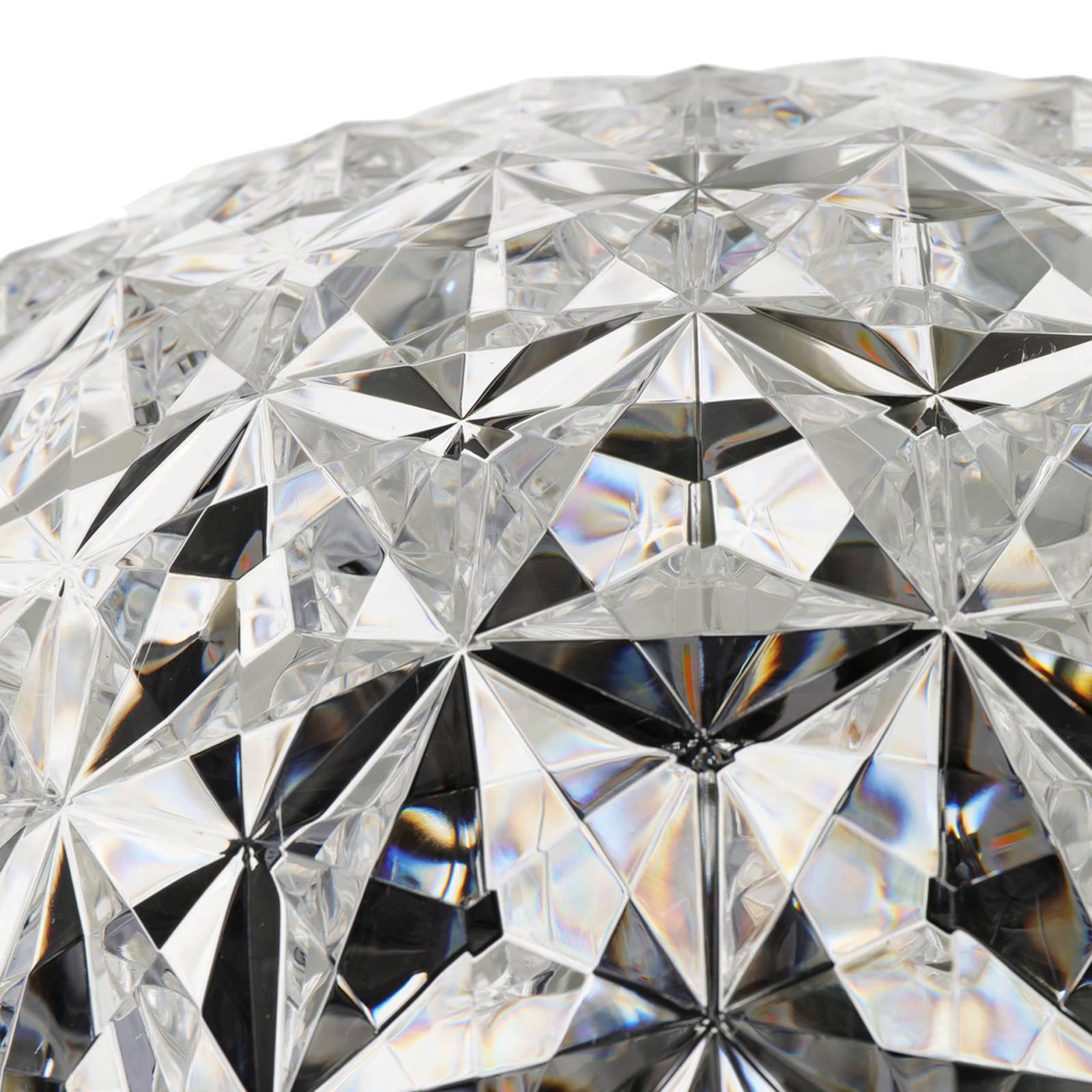Kartell Planet LED-Stehleuchte 130cm kristallklar von Kartell