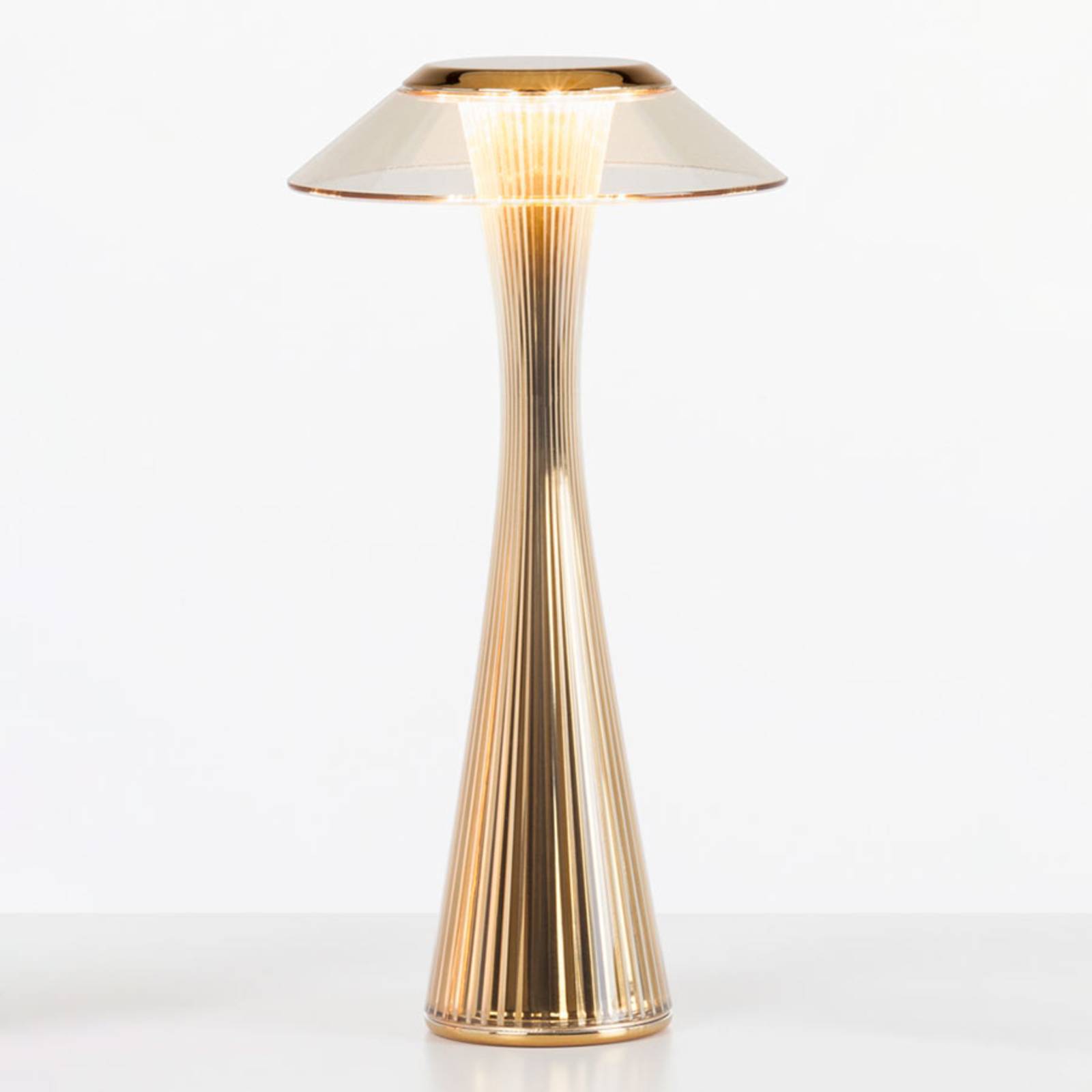 Kartell Space - LED-Designer-Tischleuchte, gold Kartell Space - LED-Designer-Tischleuchte, gold von Kartell