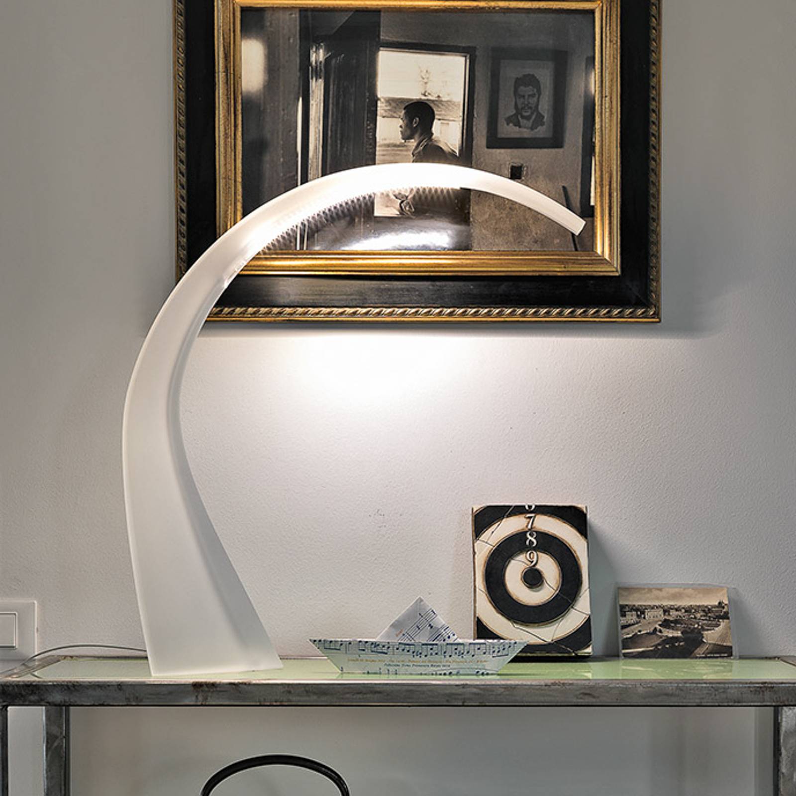 Kartell LED-Tischleuchte Taj, weiß, 62 cm, Kunststoff Kartell LED-Tischleuchte Taj, weiß, 62 cm, Kunststoff von Kartell