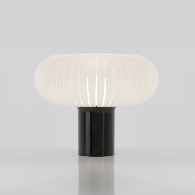 Kartell Tischleuchte Teresa, schwarz/weiß, Ø 50 cm, PMMA von Kartell