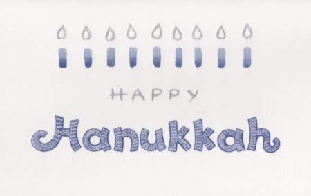 Greeting Card Happy Hanukkah von Kartenkaufhaus - Splendid Cards