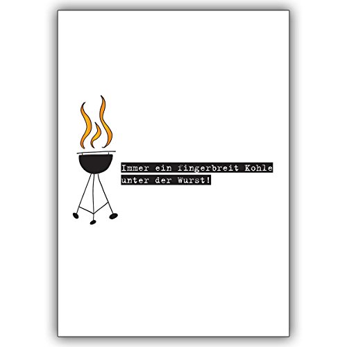 4 Einladungskarten Lustige Einladungs Klappkarte zum Grillen mit Spruch • schöne Grußkarten Set mit Umschlägen, hochwertig und schön 4 Einladungskarten Lustige Einladungs Klappkarte zum Grillen mit Spruch • schöne Grußkarten Set mit Umschlägen, hochwertig und schön von Kartenkaufrausch