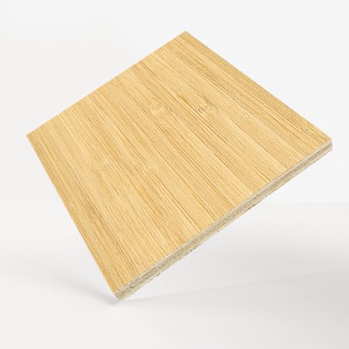 Bambus Sperrholz Bauholz Zuschnitt nach Maß zum Basteln, Sägen, Brandmalerei, intensive Maßerung, nachhaltig, Größe Wählbar (3 mm, 300 x 1000 mm) von Kartenmachen.de