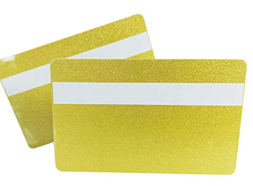 Premium Plastikkarten | PVC Karten GOLD mit UNTERSCHRIFTFELD | 1-500 Stück | Blanko Rohlinge | NEU! (5) von Kartenstudio