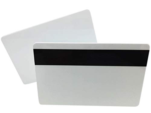 Premium Plastikkarten Weiss mit Magnetstreifen HiCo | 1-500 Stück | Rohlinge blanko für Kartendrucker, NEU! (1) von Kartenstudio