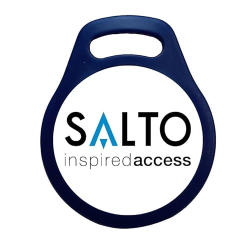 Salto Chip Transponder 1K [100 Stück] Tag Key mit 1kB Speicher Schlüsselanhänger für Türschloss und Zylinder von Karteo