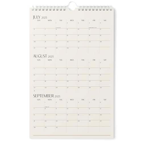 Karto 3-Monats-Wandkalender 2025-2026 – Vertikal 27,9 x 43,2 cm Juli 2025 bis Dezember 2026 – Steigern Sie Ihre Produktivität und einfache Planung mit dem ästhetischen Monatskalender – Beige Karto 3-Monats-Wandkalender 2025-2026 – Vertikal 27,9 x 43,2 cm Juli 2025 bis Dezember 2026 – Steigern Sie Ihre Produktivität und einfache Planung mit dem ästhetischen Monatskalender – Beige von Karto