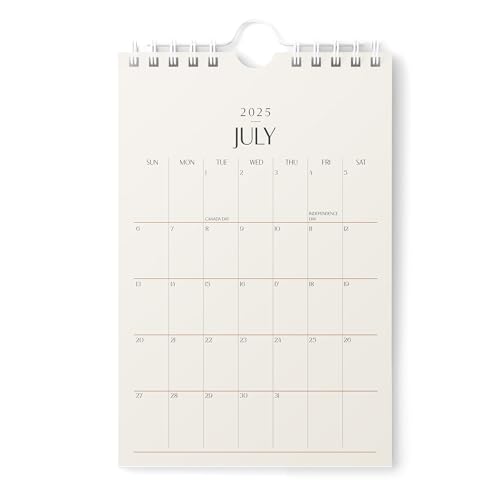 Karto Mini Wandkalender 2025-2026 - Vertikal 15,2 x 22,9 cm Juli 2025 bis Dezember 2026 - Klein, vielseitig und einfach zu planen mit dem Aesthetic Desk Monatskalender - Beige Karto Mini Wandkalender 2025-2026 - Vertikal 15,2 x 22,9 cm Juli 2025 bis Dezember 2026 - Klein, vielseitig und einfach zu planen mit dem Aesthetic Desk Monatskalender - Beige von Karto