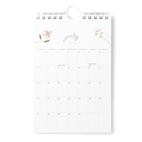 Karto Mini Wandkalender 2025-2026 - Vertikal 15,2 x 22,9 cm Juli 2025 bis Dezember 2026 - Klein, vielseitig und einfach zu planen mit dem Aesthetic Desk Monatskalender - Blumen Karto Mini Wandkalender 2025-2026 - Vertikal 15,2 x 22,9 cm Juli 2025 bis Dezember 2026 - Klein, vielseitig und einfach zu planen mit dem Aesthetic Desk Monatskalender - Blumen von Karto