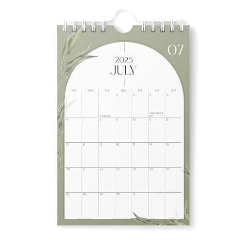 Karto Mini Wandkalender 2025-2026 - Vertikal 6x9 von Juli 2025 bis Dezember 2026 - Klein, vielseitig und einfach planend mit dem Aesthetic Desk Monatskalender - Boho Greenery Karto Mini Wandkalender 2025-2026 - Vertikal 6x9 von Juli 2025 bis Dezember 2026 - Klein, vielseitig und einfach planend mit dem Aesthetic Desk Monatskalender - Boho Greenery von Karto