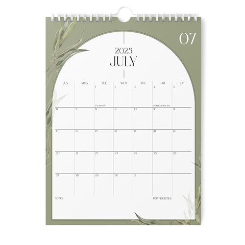 Karto Wandkalender 2025–2026 – Vertikal 21,6 x 27,9 cm Juli 2025 bis Dezember 2026 – Steigern Sie Ihre Produktivität und einfache Planung mit dem ästhetischen Monatskalender – Boho Greenery Karto Wandkalender 2025–2026 – Vertikal 21,6 x 27,9 cm Juli 2025 bis Dezember 2026 – Steigern Sie Ihre Produktivität und einfache Planung mit dem ästhetischen Monatskalender – Boho Greenery von Karto