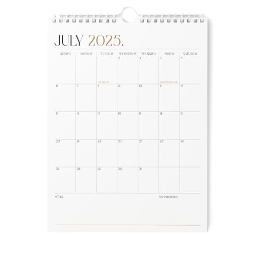 Karto Wandkalender 2025-2026 - Vertikal 21,6 x 27,9 cm Juli 2025 bis Dezember 2026 - Steigern Sie Ihre Produktivität und einfache Planung mit dem ästhetischen Monatskalender - Boho Karto Wandkalender 2025-2026 - Vertikal 21,6 x 27,9 cm Juli 2025 bis Dezember 2026 - Steigern Sie Ihre Produktivität und einfache Planung mit dem ästhetischen Monatskalender - Boho von Karto
