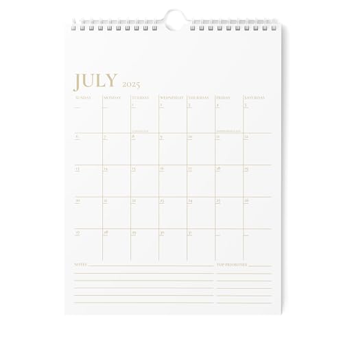 Karto Wandkalender 2025-2026 - Vertikal 21,6 x 27,9 cm Juli 2025 bis Dezember 2026 - Steigern Sie Ihre Produktivität und einfache Planung mit dem ästhetischen Monatskalender - Golden Karto Wandkalender 2025-2026 - Vertikal 21,6 x 27,9 cm Juli 2025 bis Dezember 2026 - Steigern Sie Ihre Produktivität und einfache Planung mit dem ästhetischen Monatskalender - Golden von Karto