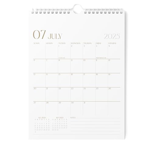 Karto Wandkalender 2025-2026 - Vertikal 21,6 x 27,9 cm Juli 2025 bis Dezember 2026 - Steigern Sie Ihre Produktivität und einfache Planung mit dem ästhetischen Monatskalender - Stilvoll Karto Wandkalender 2025-2026 - Vertikal 21,6 x 27,9 cm Juli 2025 bis Dezember 2026 - Steigern Sie Ihre Produktivität und einfache Planung mit dem ästhetischen Monatskalender - Stilvoll von Karto
