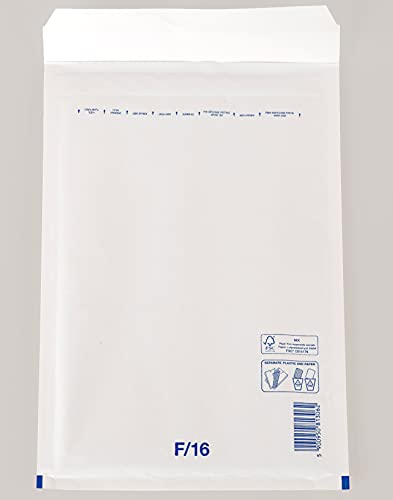 10 Luftpolsterumschlag Luftpolstertasche Versandtasche 6/F 240x350 mm (10) von Kartondealer
