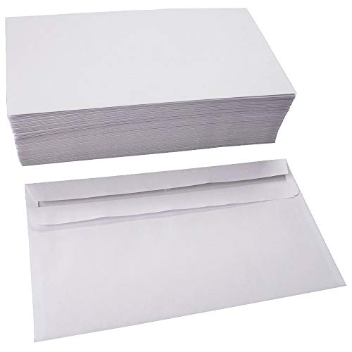 Briefumschläge selbstklebend o. Fenster 125x235 mm kompakt 75 g/m² (100) von Kartondealer