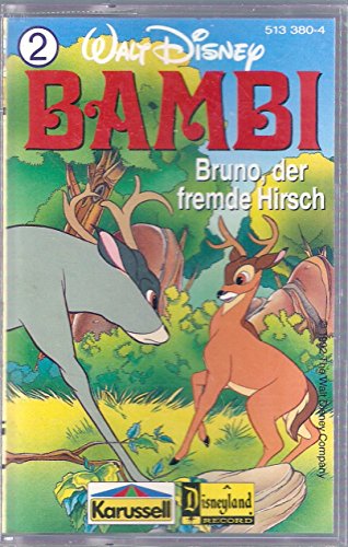 Bambi Serie Folge 2 - Bruno, der fremde Hirsch [Musikkassette] von Karussell (Family&Entertainment)