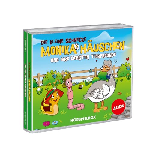 Die kleine Schnecke Monika Häuschen und ihre liebsten Tierfreunde – 4CD-Hörspielbox von Karussell (Universal Music)