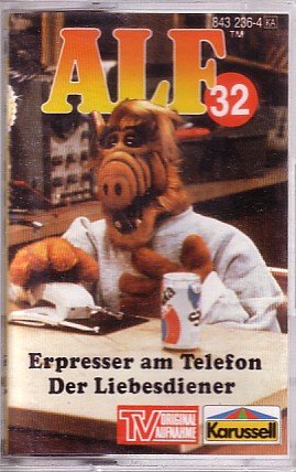 Alf Nr. 32 - Erpresser am Telefon + Der Liebesdiener Original Hörspiel zur TV-Serie [Musikkassette] von Karussell