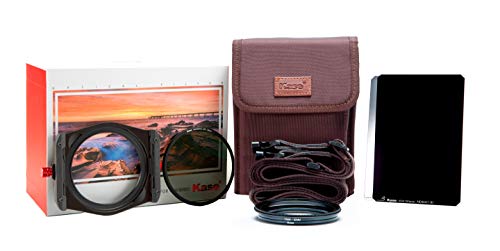 KASE Filter Wolverine K100 Rechteck-Filter Einsteiger-Set I inkl. Filterhalter - Adapter- & Step-Down-Ringe - Slimline CPL Polfilter - Soft GND Verlaufsfilter - Graufilter - Tasche I Entry Level Kit KASE Filter Wolverine K100 Rechteck-Filter Einsteiger-Set I inkl. Filterhalter - Adapter- & Step-Down-Ringe - Slimline CPL Polfilter - Soft GND Verlaufsfilter - Graufilter - Tasche I Entry Level Kit von Kase