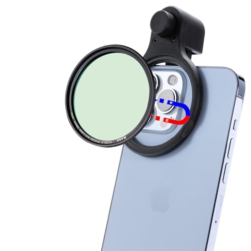 Kase CPL Filter zum Anklippen, 58 mm magnetisches Handy-Kameraobjektiv, kreisförmiger Polarisationsfilter, kompatibel mit iPhone 16, 15, 14 Pro Max, 13, 12, 11, Samsung Xiaomi Kase CPL Filter zum Anklippen, 58 mm magnetisches Handy-Kameraobjektiv, kreisförmiger Polarisationsfilter, kompatibel mit iPhone 16, 15, 14 Pro Max, 13, 12, 11, Samsung Xiaomi von Kase