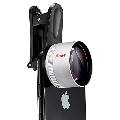Kase HD Master Makro-Objektiv für iPhone 15, 14, 13, 12, Samsung Pixel, Android, Makrofotografie, Handy-Kamera-Objektiv-Aufsatz, Lange Aufnahmedistanz 40-85 mm von Kase