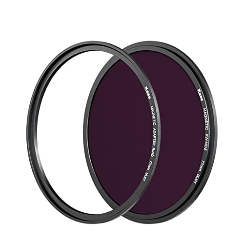 Kase Wolverine Magnetischer ND8 (3-Stop) Graufilter mit 95 mm Objektiv-Adapterring für Kameraobjektiv, stoßfestes gehärtetes optisches Glas & HD mehrfach beschichteter runder ND-Filter von Kase
