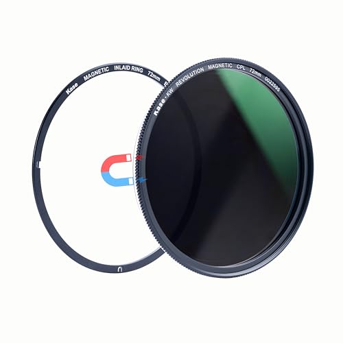 Kase Wolverine Revolution II magnetischer CPL Zirkular-Polarisationsfilter mit eingelegtem Adapterring, stoßfestes gehärtetes optisches Glas und extrem geringe Reflexionsfähigkeit 0,1 % Kase Wolverine Revolution II magnetischer CPL Zirkular-Polarisationsfilter mit eingelegtem Adapterring, stoßfestes gehärtetes optisches Glas und extrem geringe Reflexionsfähigkeit 0,1 % von Kase