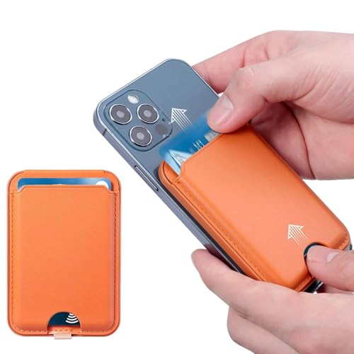 MagSafe Handy Wallet aus Veganem Leder – Magnetische Kartenhalter Brieftasche für iPhone 16, 15, 14, 13, 12 / Pro/Pro Max/Plus – Platz für bis zu 3 Karten MagSafe Handy Wallet aus Veganem Leder – Magnetische Kartenhalter Brieftasche für iPhone 16, 15, 14, 13, 12 / Pro/Pro Max/Plus – Platz für bis zu 3 Karten von Kase