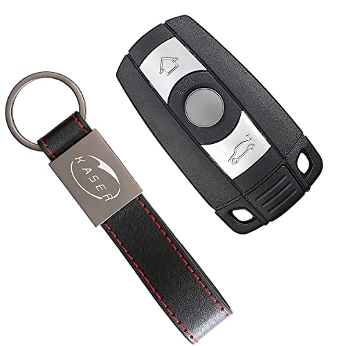KASER Schlüssel Gehäuse Fernbedienung für BMW Autoschlüssel Funkschlüssel 2 Tasten Series 1 2 3 Z3 Z4 X3 X5 M5 325i E38 E39 E46 (Keyless) von Kaser