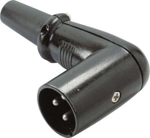 Kash 55006 XLR-Steckverbinder Stecker, gewinkelt Polzahl (num): 3 Schwarz von Kash