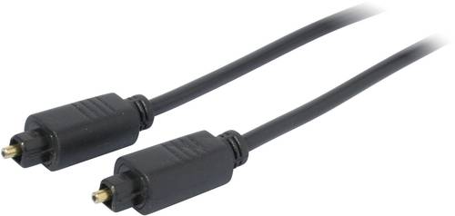 Kash Toslink Digital-Audio Anschlusskabel [1x Toslink-Stecker (ODT) - 1x Toslink-Stecker (ODT)] 0.50 von Kash