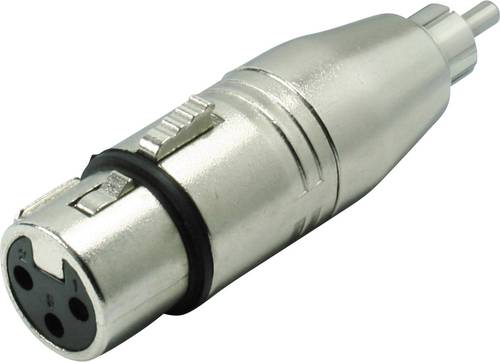 Kash XLR-Adapter XLR-Buchse - Cinch-Stecker Mono Polzahl (num):3 1St. von Kash