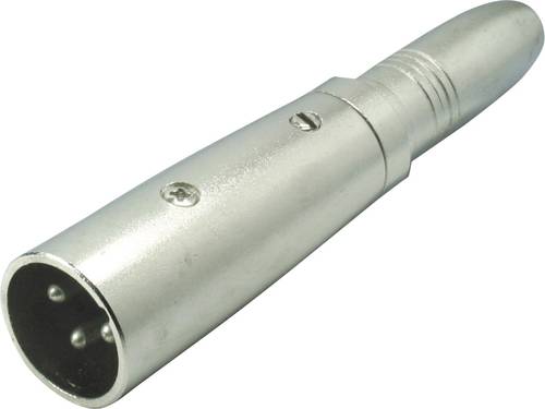 Kash XLR-Adapter XLR-Stecker - Klinkenbuchse 6.35mm Stereo Polzahl (num):3 1St. von Kash