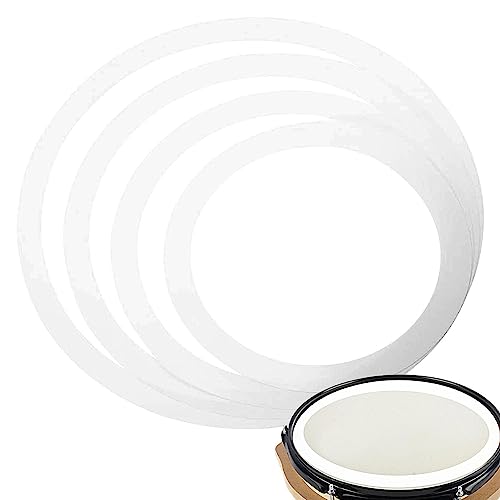 Drum Mute Ring - Percussion Snare Drum Ring Drum Kit - Percussion Snare Drum Ring Drum Kit, Trommelzubehör, Haushaltswerkzeuge, Geschenkset für Freunde Kasmole von Kasmole