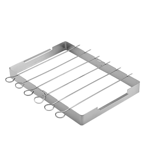 Grillrost für Grill, tragbar, aus Edelstahl – rostfrei, robust und für Camping, Picknick, Kochen zu Hause und professionell Grillrost für Grill, tragbar, aus Edelstahl – rostfrei, robust und für Camping, Picknick, Kochen zu Hause und professionell von Kasmole