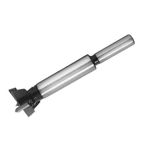 Kasoud 25 mm Holzbohrer, Forstnerbohrer, dreischneidig, Hartmetallbestückt, Forstnerbohrer, Lochschneider für Hartholz, professioneller Forstnerbohrer, Forstnerbohrer-Set (ø 25 mm, Länge 90 mm) von Kasoud