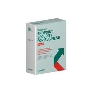 Kaspersky Endpoint Security for Business - Select - Abonnement-Lizenz (1 Jahr) - 1 Knoten - Volumen - Stufe Q (50-99) - Win - Europa (KL4863XAQFS) von Kaspersky Lab