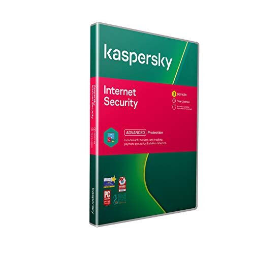 Kaspersky Internet Security 2018 | 3 Devices | 1 Year | PC/Mac/Android - Aktivierungscode in Standardverpackung von Kaspersky Lab