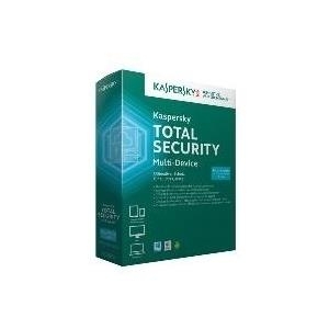 Kaspersky Total Security Multi-Device - Erneuerung der Abonnement-Lizenz (1 Jahr) - 5 Peripheriegeräte - Win, Mac, Android, iOS, Windows Phone - Deutsch (KL1919GCEFR) von Kaspersky Lab