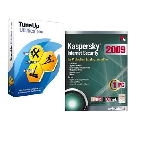 Kaspersky Internet Security 2009 (1 Poste, 1 An) + TuneUp Utilities 2008 von Kaspersky