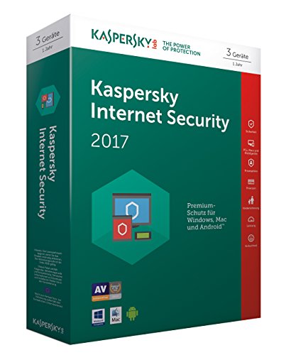 Kaspersky Internet Security 2017 | 3 Geräte | 1 Jahr | PC/Mac/Android | Download von Kaspersky