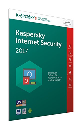 Kaspersky Internet Security 2017 | 5 Geräte | 1 Jahr | PC/Mac/Android | Download von Kaspersky