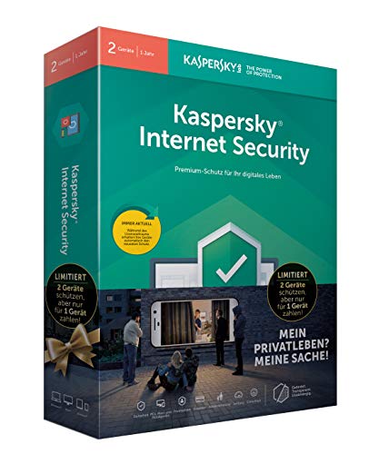 Kaspersky Internet Security 2019 I Standard I 2 Geräte I 1 Jahr I Limited Edition I Windows/Mac/Android I Download von Kaspersky