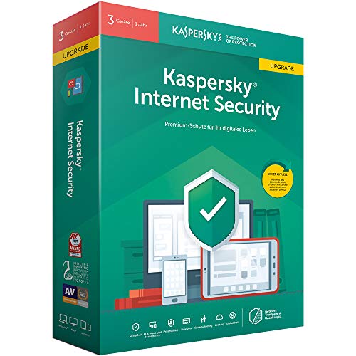 Kaspersky Internet Security 2019 Upgrade | 3 Geräte | 1 Jahr | Windows/Mac/Android | Box | Download von Kaspersky