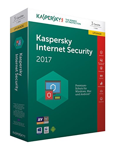 Kaspersky Internet Security Upgrade 2017 | 3 Geräte | 1 Jahr | PC/Mac/Android | Download von Kaspersky