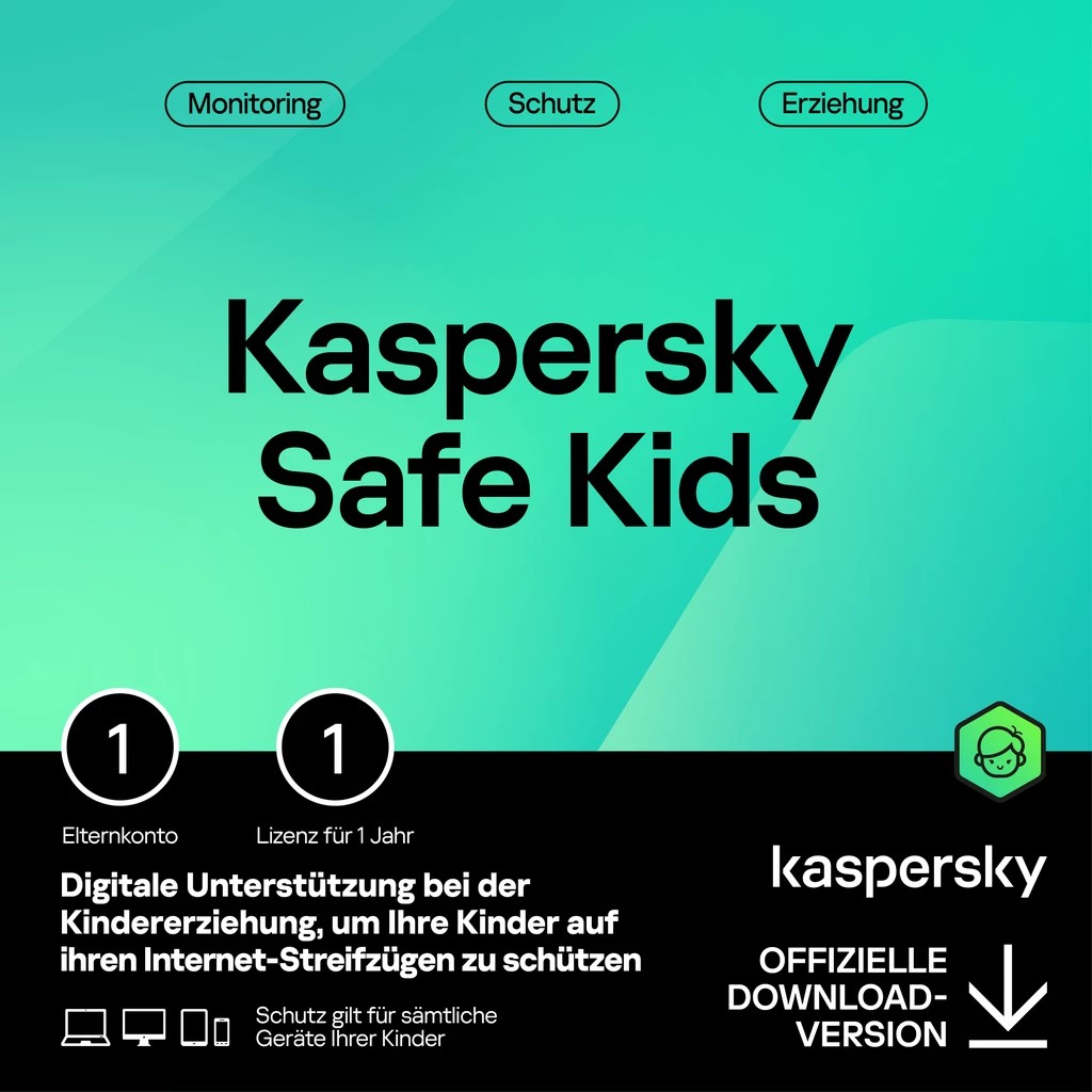 Kaspersky Safe Kids – 1 Device. 1Year – ESD-DownloadESD Kaspersky Safe Kids – 1 Device. 1Year – ESD-DownloadESD von Kaspersky
