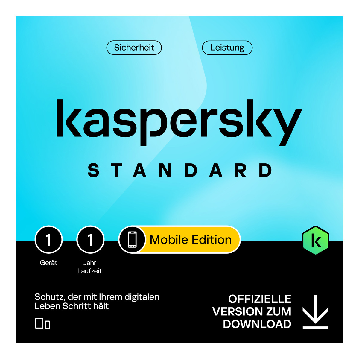 Kaspersky Standard - Mobile Edition [1 Gerät - 1 Jahr] von Kaspersky